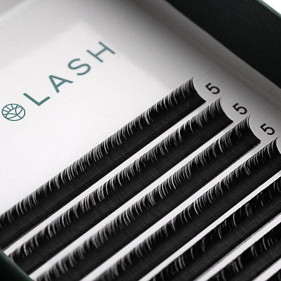 0.03 Short 5mm-8mm - Mixed Volume Lash Tray